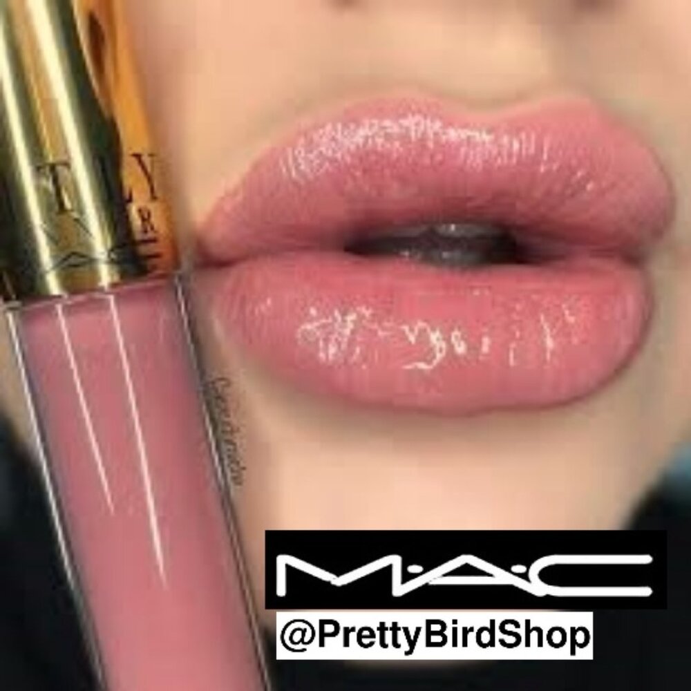 Last one! MAC BEAUTIFULLY BARE x Caitlyn Jenner lip gloss NEW